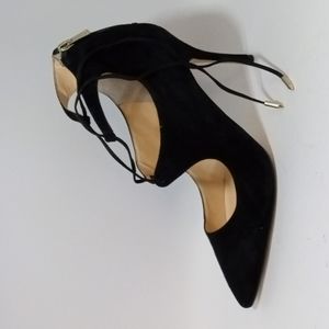 Ivanka Trump black high heels size 10